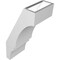 Ekena Millwork 6-in. W x 8-in. D x 16-in. H Balboa Architectural Grade PVC Knee Brace BRCP06X08X16BOA - alternate 3
